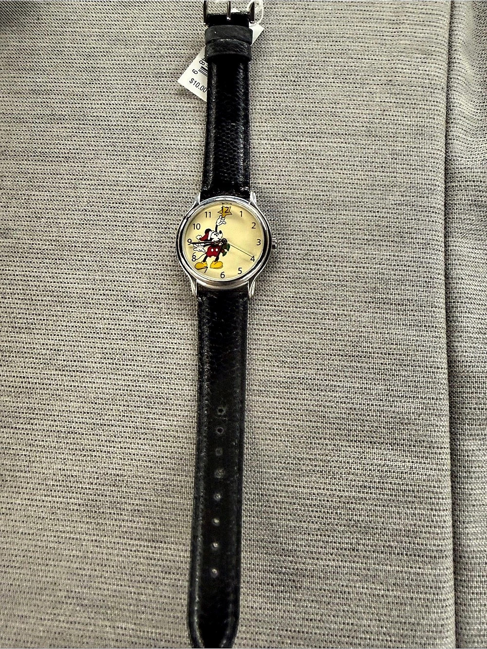 Disney Mickey Mouse Watch Black NWT